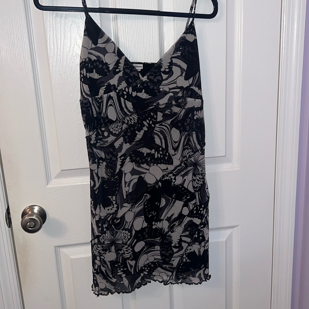 Garage cocktail butterfly dress